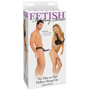 Fetish Fantasy Hollow Strap-On in Purple