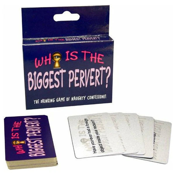 Kheper Games Who Is The Biggest Pervert - Card Game