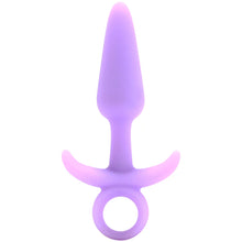 Load image into Gallery viewer, Firefly Prince Small Butt Plug in Glowing Purple