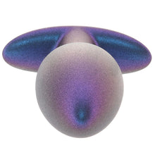 Load image into Gallery viewer, Ouch! Smooth Silicone 3.1 Inch Butt Plug in Metallic Blue