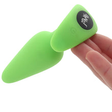 Load image into Gallery viewer, Bang! Glow-in-the-Dark Vibrating Butt Plug