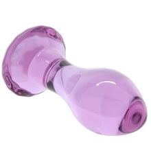 Load image into Gallery viewer, Crystal Glass Gem Plug in Purple