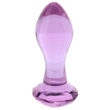 Load image into Gallery viewer, Crystal Glass Gem Plug in Purple