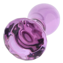 Load image into Gallery viewer, Crystal Glass Gem Plug in Purple