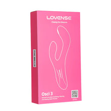 Load image into Gallery viewer, Lovense Osci 3 – Remote Controlled Oscillating Vibrating &amp; Heating Rabbit Vibrator