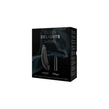 Load image into Gallery viewer, Womanizer &amp; We-Vibe – Silver Delights – Limited Edition Gift Set – Black