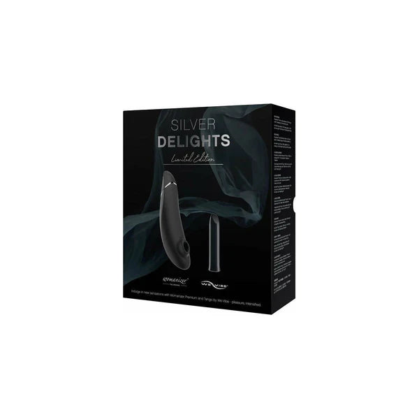 Womanizer & We-Vibe – Silver Delights – Limited Edition Gift Set – Black