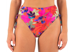 Playa Del Carmen High Waist  Bikini Brief