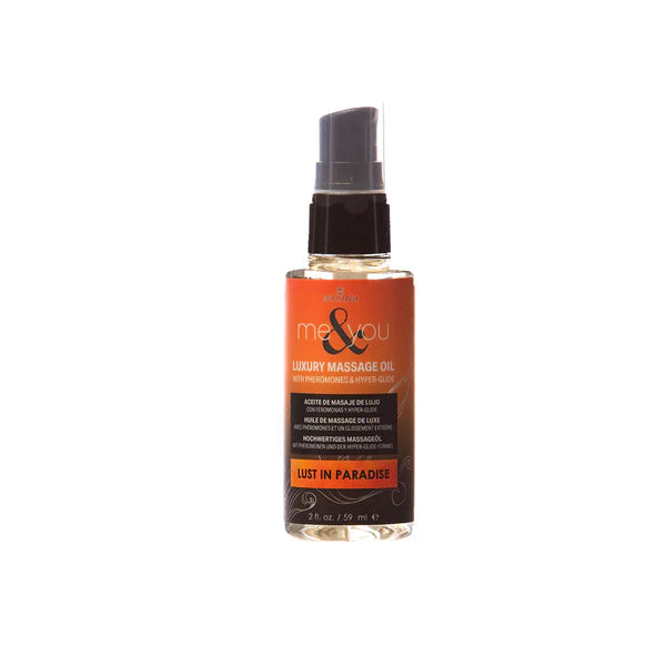 Sensuva Me & You Massage Oil Lust in Paradise 2oz