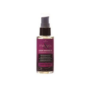 Sensuva Me & You Massage Oil Sweet Secrets 2 oz