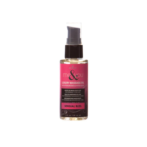 Sensuva Me & You Massage Oil Sensual Bliss 2 oz