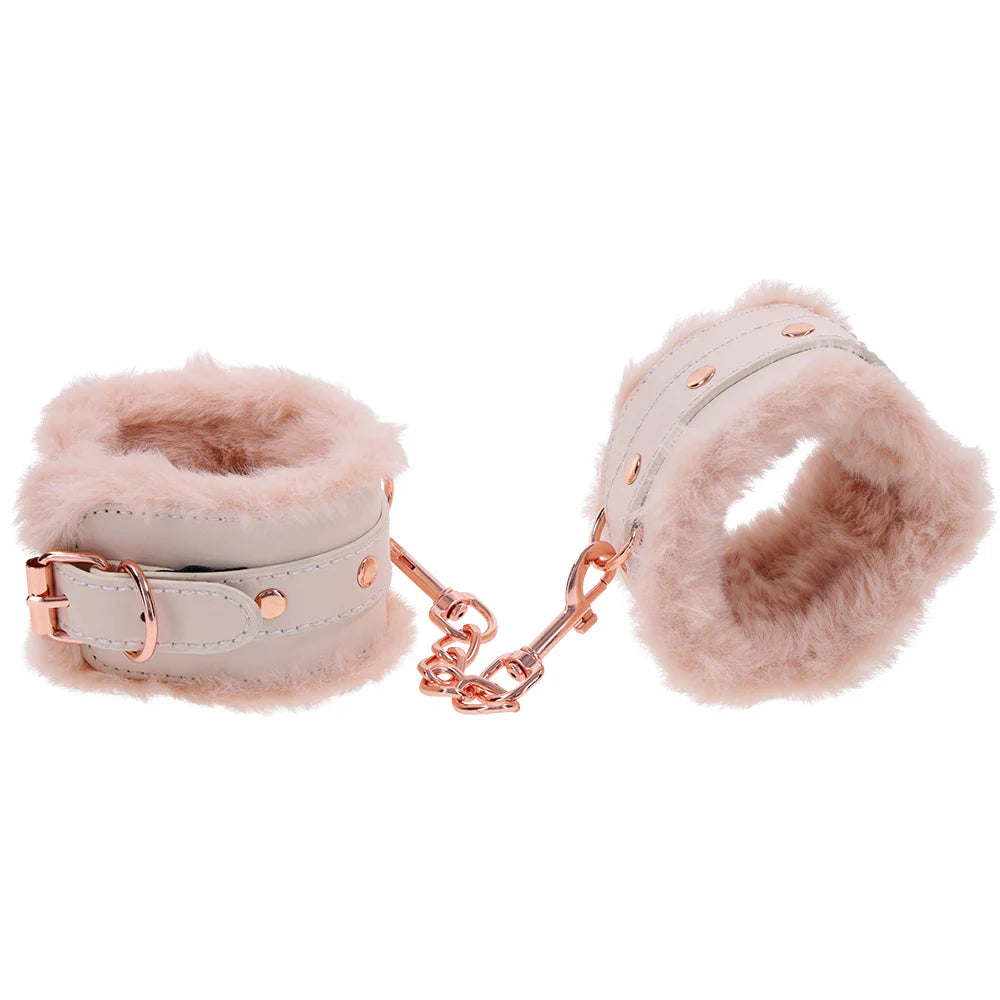 S&M Peaches 'n CreaMe Fur Handcuffs