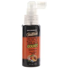 Load image into Gallery viewer, GoodHead Juicy Head Sours Mouth Spray 2oz/59ml in Peach