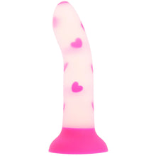 Load image into Gallery viewer, Glow Stick Heart Glow in the Dark Dildo