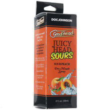 Load image into Gallery viewer, GoodHead Juicy Head Sours Mouth Spray 2oz/59ml in Peach