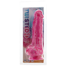 Load image into Gallery viewer, Twisted Love 6 Inch Twisted Dildo in Pink