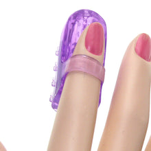 Load image into Gallery viewer, Oralove Finger Friend Mini Vibe in Purple