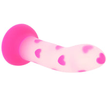 Load image into Gallery viewer, Glow Stick Heart Glow in the Dark Dildo