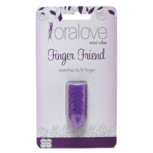 Load image into Gallery viewer, Oralove Finger Friend Mini Vibe in Purple