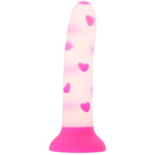 Load image into Gallery viewer, Glow Stick Heart Glow in the Dark Dildo