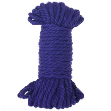 Load image into Gallery viewer, Merci Bind &amp; Tie Hemp 50ft Bondage Rope in Purple