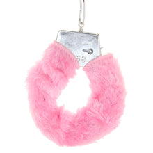 Load image into Gallery viewer, Playful Furry Cuffs with Keys in Pink